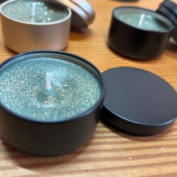 Kerstkaasje met Glitters